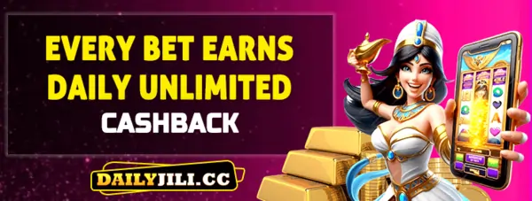 every bet earns daily unlimited cashback!