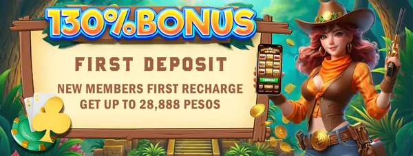 first deposit bonus up to P28,888 pesos at rkjili casino!