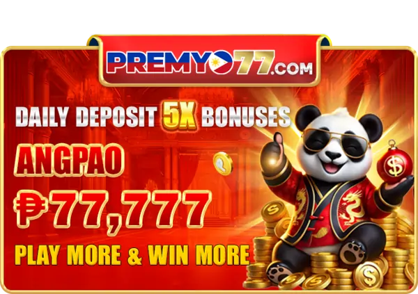 daily deposit 5x bonuses up to P77,777